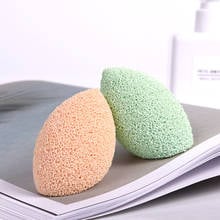 1pcs Natural Wood Pulp Sponge Cellulose Compress Cosmetic Puff Facial Washing Sponge Face Care Cleansing Makeup Remover Tools 2024 - buy cheap