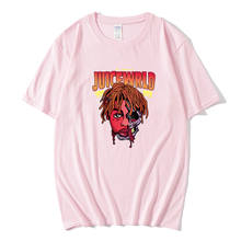 Juice wrld-Camiseta de rap para hombre, camiseta moderna de tendencia urbana, Camiseta con estampado gráfico, camiseta de hip hop 2024 - compra barato