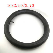 Free Shipping  16x2.50/2.70 Inner Tube with Bent Valve Stem for Electric Bikes Good Quality Lightning Shipment 2024 - buy cheap