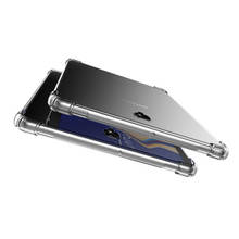 Чехол для планшета Samsung Galaxy Tab A 8,0 дюйма (2019 дюйма) SM-T290 T295 8,0 дюйма, силиконовый прозрачный тонкий чехол из ТПУ с защитой от падения 2024 - купить недорого