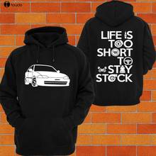 2019 fashion man Hoodie,or Singlet Hon CIVIC EG EJ EH Sedan F Turbo Vtec 4th Gen JDM Sweatshirt 2024 - buy cheap