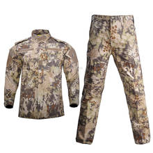 Uniforme táctico de camuflaje militar, chaqueta de entrenamiento de soldado Airsoft, pantalones, traje de Paintball del ejército, ropa de juego de guerra 2024 - compra barato