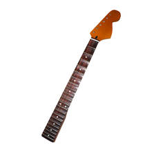 21 22 Frets Electric Guitar Neck Rosewood Scallop Fretboard Big Headstock Maple Glossy Paint Guitar Accessories Parts 2024 - buy cheap