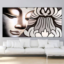 Watercolor Lord Buddha Posters and Prints Abstract Oil Painting on Canvas Religious Cuadros Wall Art Picture for Home Decoration 2024 - buy cheap