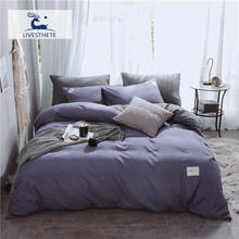 Liv-Esthete 2019 New Luxury Blue Purple Bedding Set Soft Printed High Quality Duvet Cover Flat Sheet Double Queen King Bed Linen 2024 - buy cheap