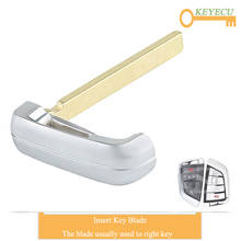 KEYECU Smart Car Key Uncut Insert Emergency Blade for BMW X5 2014 2015 2016, Replacement Fob Uncut Blank Blade 2024 - buy cheap