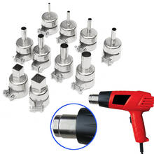 XNEMON 10pcs/Set Heat Gun Nozzles Tool Kits For 850 Hot Air Soldering Station Rework BGA Repair Tools 2024 - buy cheap