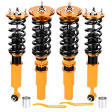 Coilover kit para bmw série 5 03-10 awd xi e60 ajustável altura choques primavera 2004-2010 2024 - compre barato