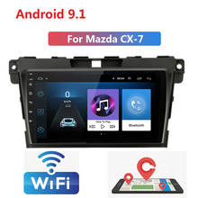 Radio con GPS para coche, reproductor Multimedia con Android 9,1, 2DIN, 9 pulgadas, no DVD, para 2008, 2009, 2010, 2011-2014, MAZDA, CX-7, cx7, cx, 7 2024 - compra barato