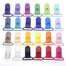 Sutoyuen 10Pcs Plastic Suspender Baby Pacifier Clip Holder Dummy Soother Pacifier Toys Chain Mam Infant Clips For 25mm Ribbon 2024 - buy cheap