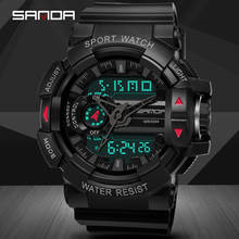 SANDA Men's Watch Sports Digital Watches Male Military Quartz Wrist Watches Top Brand Digital-Watch waterproof Relogio Masculino 2024 - buy cheap