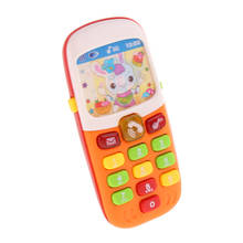 Дети электронный мобильный телефон раннего обучения флэш-музыка игрушка Подарки 2024 - купить недорого