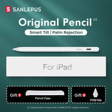 Стилус SANLEPUS для Apple, сенсорный карандаш для рисования, 2 iPad Pro 11 12,9 2021 2018 2019 6th 7th mini 5 Air 3 с блокировкой ладони 2024 - купить недорого