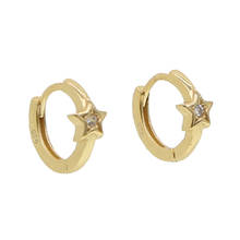 2019 925 sterling silver earring tiny simple star earring CZ stone cute studs small women earings fashion jewelry  girl  gifts 2024 - buy cheap