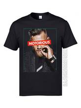 Conor McGregor NOTORIOUS Fighting T Shirts Character FTG Winner Cool Print 3D Tshirts White Black Fashion Tee Shirt Plain Men 2024 - buy cheap