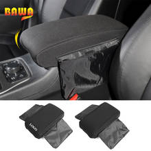 BAWA Car Armrests Pads Cover for Jeep Grand Cherokee 2011+ Cloth Multifunctional Armrest Box Cover  for Jeep Grand Cherokee 2016 2024 - buy cheap