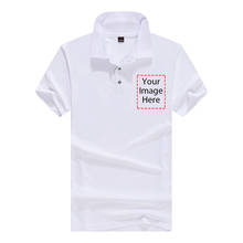 Получите уникальные пользовательские футболки, напечатанные с вашим собственным индивидуальным дизайном логотипа текста, мужская повседневная хлопковая футболка с коротким рукавом, мужские топы 2024 - купить недорого