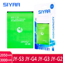SIYAA-Batería de JY-G3 JY-G4 para teléfono móvil, Original, JY-S3, JY-G2, para JIAYU G3, G3T, G3C, G3S, JY-S3, S3, JY-G4, G4, JYS3, JY-G2, JYG2 2024 - compra barato