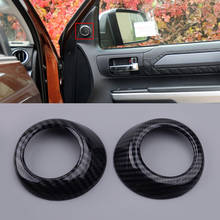 1 Pair ABS Car Front Door Stereo Speaker Cover Trim Frame Decoration Fit for Toyota Tundra 2014 2015 2016 2017 2018 2019 2024 - buy cheap