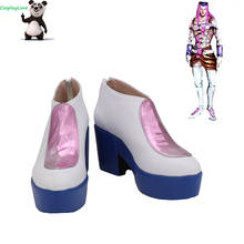 Jojo'S Bizarre Adventure：Stone Ocean Narciso Anasui White Cosplay Shoes Long Boots Custom Made CosplayLove 2024 - buy cheap