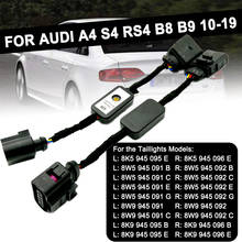 Luz LED trasera de señal de giro dinámica, 2 piezas, para Audi A4, S4, RS4, B8, B9, 2010-2019, módulo adicional, indicador de cable, luz trasera izquierda y derecha 2024 - compra barato