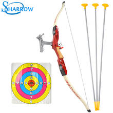 1set Archery Shooting Kids Bow and Arrow Toy Kit With Arrows and Targets For Children Youth Archery Hunting Shooting Kids Bow 2024 - buy cheap