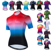 Weimostar-camiseta para ciclismo feminina, alta qualidade, camiseta para equipe de bicicleta, anti-uv, roupas para ciclismo, estrada, mtb, camiseta, uniforme 2024 - compre barato