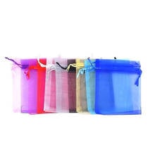 Cheap! 50pcs Organza Favor Bags Organza Bag Gift Bag Large Size Drawer Bags Shoes Storage For Home Favor 30x40 35x50 25x35cm 5Z 2024 - buy cheap