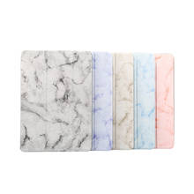 For Samsung Tab S7 Plus Case T970 T975 Tri Fold Marble Tablet Funda For Galaxy Tab S7 Plus SM-T970 SM-T975 Case Hard PC Back 2024 - buy cheap
