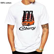Camiseta 100% de algodón con cuello redondo para mujer, ropa con estampado personalizado de coche clásico Datsun Cherry 100a-naranja E10 2024 - compra barato