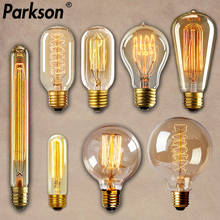 E27 Retro Edison Bulb AC 220V 110V 40W Dimmable Vintage Edison Light bulb ST64 G80 G95 T225 T300 Incandescent Lamp Edison Lamp 2024 - купить недорого