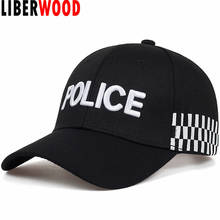 LIBERWOOD-gorra de béisbol bordada en 3D para hombres, gorro de policía, táctico, con aplicación de la ley, informal, deportiva, de golf 2024 - compra barato