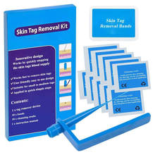 Medical Skin Tag Kill Skin Mole Wart Remover Micro Band Skin Tag Removal Kit with Cleansing Swabs Adult Mole Wart Face Care 2024 - buy cheap