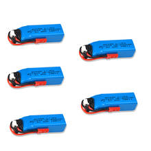 Batería Lipo 2s con Cable de conexión para WLtoys K969 K989 K999 P929 P939 RC, 4 o 5 piezas, 7,4 V, 520mAh, 20C 2024 - compra barato