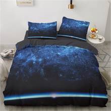Galaxy black Planet Home Bedding Sets Bed Linen Duvet Cover Winter Full King Single Queen Twin Pillowcase Bedclothes 2024 - buy cheap