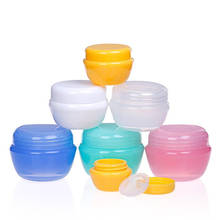 10Pcs/Lot Mini Empty Jar Pots Cosmetic Makeup Inner Lid Face Cream Lip Balm Container My Refillable Bottles Wholesale 2024 - buy cheap
