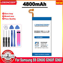 LOSONCOER-Batería de EB-BG960ABE de 4800mAh para Samsung GALAXY S9, G9600, SM-G960, G960F 2024 - compra barato