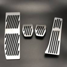 Non-drilling Non-slip Accelerator Gas Fuel Brake Foot Rest Pedal Pads For BMW 1,3 Series X1 E39 E46 E87 E90 E91 E92,Car Styling 2024 - buy cheap