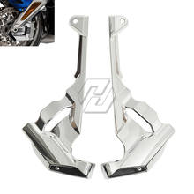 Cubierta de calibrador delantero para motocicleta, cubierta cromada para amortiguadores, para Honda Goldwing GL1800 2018 Up 2024 - compra barato