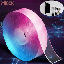 MICCK-Nano Tape de doble cara, cintas adhesivas lavables sin huellas, soporte para cepillo de dientes, adhesivo de Gel, juego de accesorios de baño extraíbles 2024 - compra barato