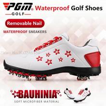 2020 Pgm Golf Ball Waterproof Golf Shoes Women Sports Activity Shoes Nail Style Ladies Shoe Breathable Gym Golf Sneakers 35-40 2024 - buy cheap