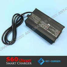 S60 60W 28.8V 2A Sealed Mini Smart Charger for 24V/25.6V 8s LiFePO4/LFP/LFE/LiFe Battery Pack AC100-240V Aluminum Alloy Shell 2024 - buy cheap