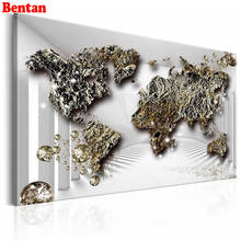 5d diy pintura diamante faça você mesmo mapa do mundo inteiro quadrado broca redonda bordado mosaico venda cristal abstrato arte ponto cruz 2024 - compre barato