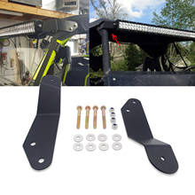 42 inch LED Light Bar Upper Windshield Mount Brackets Fit Can-Am Commander 1000 800 2024 - buy cheap