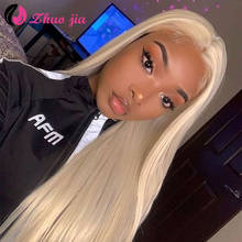 Straight 613 Lace Frontal Wig 13x4 HD Transparent Blonde Lace Front Wig Human Hair For Women Pre Plucked Brazilian Hair Wig Sale 2024 - buy cheap