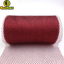 15cm 25Yards Shiny Glitter Mesh Tulle Roll For DIY Christimas Tree Bow Decoration Wedding Chair Sash 22.8 Meters 2024 - buy cheap