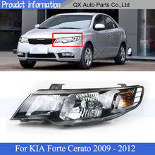 CAPQX Front bumper head light lamp For KIA Forte Cerato 2009 2010 2011 2012 Front bumper  headlamp 2024 - buy cheap