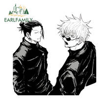 EARLFAMILY 13cm x 13cm for Jujutsu Kaisen Gojo Satoru Decal Anime Waterproof RV VAN Decoration Scratch-proof Car Stickers 2024 - buy cheap