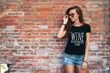 Wine Tshirts for Women Funny Wine Because Adulting Is Hard T Shirt Women's Casual Short Sleeve Shirts Top Tumblr Shirts 2024 - buy cheap