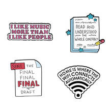 To Do List Enamel Pins Collect Humor Funny Quote Metal Cartoon Brooch Backpack Collar Lapel Badges Fashion Jewelry Gifts 2024 - buy cheap